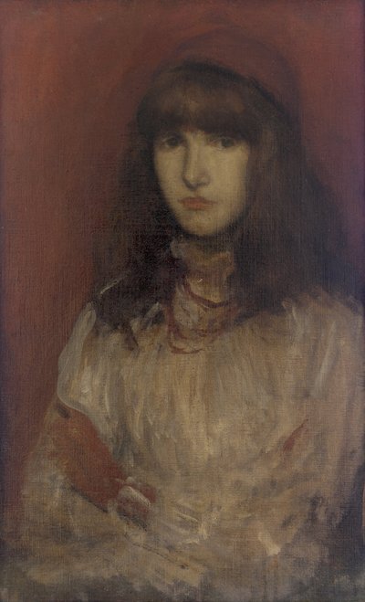 Der kleine rote Handschuh von James Abbott McNeill Whistler